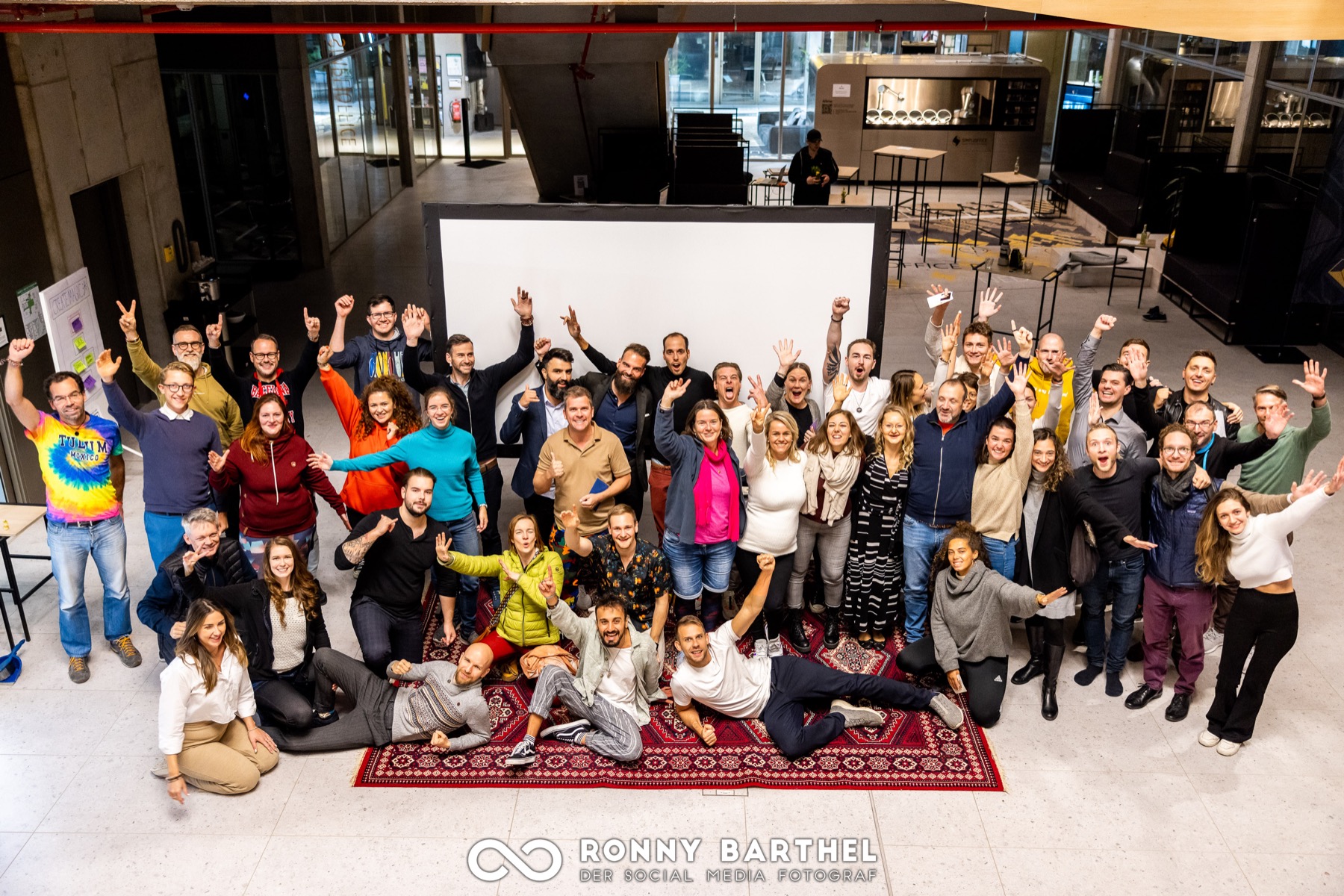 The Inspiration Days community together