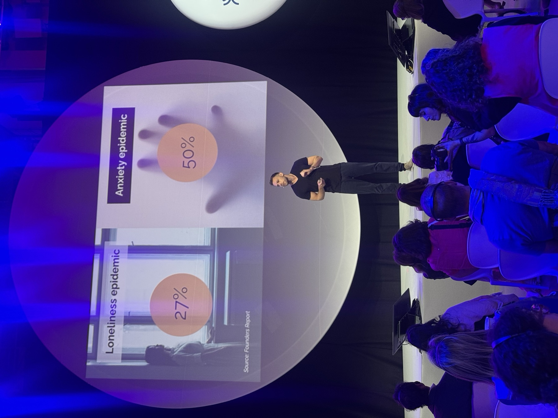 Thomas speaking at the Conscious Health Summit
